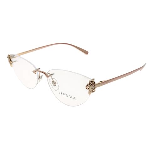 versace green eyeglasses|Versace rimless glasses for women.